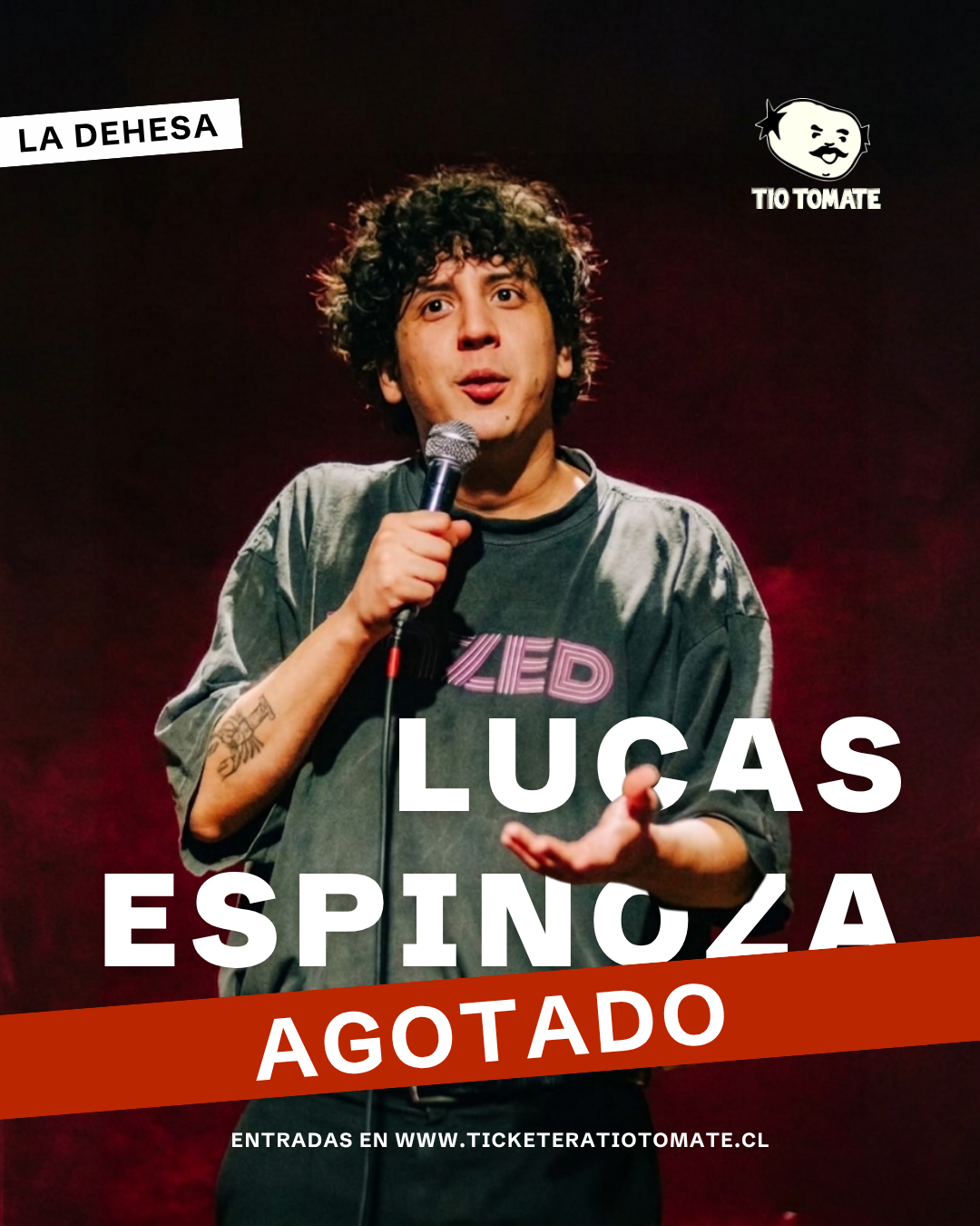 Lucas Espinoza en Tío Tomate La Dehesa + Shop de regalo